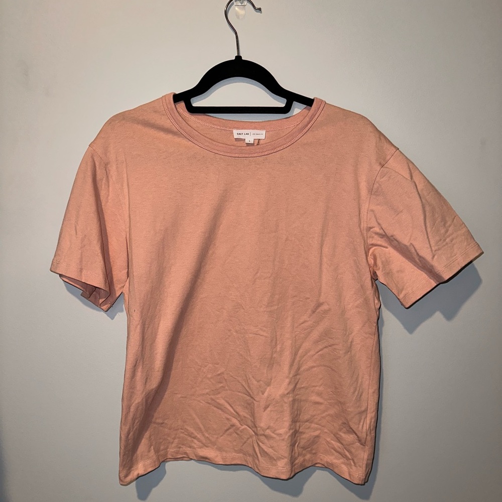 Grey Lab Peach T Brand New